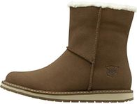 Helly-Hansen Womens Annabelle Slip-On Waterproof Winter Boot, 766 Whiskey/Natura/Sperry Gum, 9