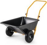 Dual-Wheel Wheelbarrow, Heavy-Duty 