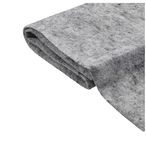 ledieu® STOPP FILT Rug Underlay with Anti-Slip, 65x125 cm (2 ' 2" x4 ' 1") Grey