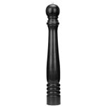 Large Peppermill Grinder 20" Oak Wood Giant Pepper Mill 50cm Wooden Big Salt and Pepper Stainless Steel Core Manual Pepper Grinder Hotel Restaurant - Black