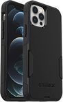 OtterBox Commuter Case for iPhone 12 / iPhone 12 Pro, Shockproof, Drop proof, Rugged, Protective Case, 3x Tested to Military Standard, Antimicrobial Protection, Black