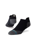 Stance Run Light Tab Socks (X-Large, Black)