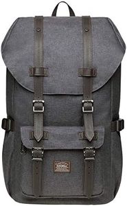 Laptop Outdoor Backpack, Travel Hiking& Camping Rucksack Pack, Casual Large Daypack, Backpack Fits 15" Laptop & Tablets by Kaukko (23-Coffee)