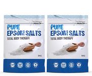 Pure Epsom Salts | Magnesium Sulphate Bath Salt (5 kg (Pack of 2))