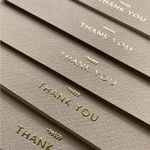 RUN2PRINT (36 Pack) Thank You Cards