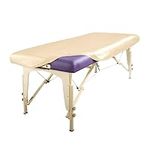 Master Massage Universal Fabric Fitted PU Vinyl Leather Ultra-Durable Protection Cover Sheet for Massage Tables, Cream