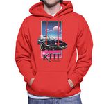 All+Every Knight Rider Knight Industries Two Thousand Men's Hooded Sweatshirt Red