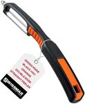 Swissmar Swiss Black and Orange Double Edge Straight Peeler