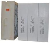 Aprilaire 201 Model 2200 Retrofit Replacement Box Filter, No Need For Spacers, Filter Fits Into Reusable Plastic Cartridge / Frame. MERV 10, Actual Size 19 3/4" x 24 1/4" x 5 1/4." Case of 3 Made in Canada by FurnaceFilters.Ca