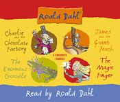 Four Favourite Stories: Charlie and the Chocolate Factory, James and the Giant Peach, The Enormous Crocodile and The Magic Finger