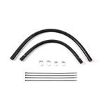 Mishimoto MMHOSE-XJ6-92HHBK Silicone Heater Hose Kit, Compatible With Jeep Cherokee XJ 4.0L, 1991-2001 Black