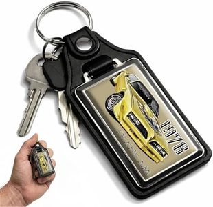 Brotherhood Car Key Chain for Trans Am - Classic Models Keychain for Men and Women Gift Key Ring - 1978 Yellow