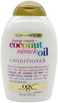 Ogx Extra Strength Damage Remedy + Hydrating & Repairing Coconut Miracle Oil Conditioner For Damaged & Dry Hair 385mL