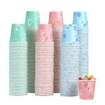 Lamosi 300 Pack 3 oz Paper Cups for Bathroom, Bathroom Cups 3 oz Paper, Mouthwash Cups, Small Drinking Cup, Mini Paper Cups for Parties, Picnics, Barbecues, Travel and Events