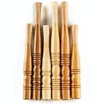 Set of 6 Wooden Tobacco Pipes | Ele
