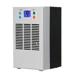 Vislone 70W 20L Small Fish Tank Water Heater & Chiller Aquarium Chiller Semiconductor Electronic Aquarium Cooler LCD Display Quiet Digital Fish Tank Cooling & Heating System Small-Scale Refrigeration