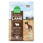 Open Farm Pasture-Raised Lamb Grain-Free Dry Dog Food, New Zealand Lamb Recipe with Non-GMO Superfoods and No Artificial Flavors or Preservatives, 22 lbs