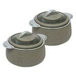 Jaypee Casserole Fabrene Twin 1000 + 1000 ml Set of 2 Beige