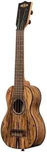 Kala Spalted Mango Series Long Neck Soprano 4 String Ukulele, KA-MG-SLNG