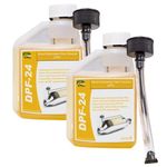 HYDRA DPF-24 DPF Cleaner, 2x 250ml treats up to 120L, DPF Filter Cleaning Diesel Particulate Filter Cleaner with DPF Cleaner Fluid for Reduced DPF Cleaner Cost Easy To Use Fuel Additive