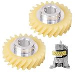 XUTONG Two W10112253 mixer worm gear replacement parts, perfect for Whirlpool and KitchenAid mixers - replacing 4162897 4169830 AP4295669 PS11748374 (ultra durable, set of 2)