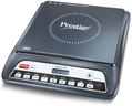Prestige Pic 20 Neo Induction Cooktop 1600W|Indian Menu Options| Automatic Voltage Regulator| Timer With User Pre-Set, Manual, Black