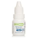 3 x 10ml Normal Saline Nasal Blocked Nose Drops for Children