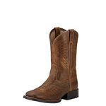 ARIAT Kids' Honor Western Cowboy Boot, Brown, 5 Big Kid