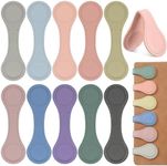 Motiskyy 10 Pcs Leather Magnetic Bookmarks for Women Bookmarks Handmade Page Markers Colorful Magnetic Bookmarks for Women Students Teachers Book Lovers Reading Supplies (Pastel Colors)