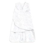 HALO Baby Sleeping Bag Swaddle | 1.5 TOG SleepSack | 100% Cotton, Pink Moons Sleeping Sack For Newborn Babies | Easy Zip Access Nappy Change | Wearable Blanket Grow Bag | Boys & Girls, 0-3 Months
