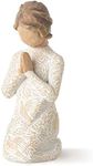 Willow Tree Prayer of Peace, Seeking The Quiet Within, Gift to Support and Encourage Hope and Healing, Sculpted Hand-Painted Figure