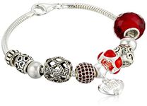 Sterling Silver My Mother My Friend Bead Bracelet