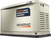 Generac 70422 Home Standby Generator Guardian Series 22/19.5kW Air-Cooled with Wi-Fi, Aluminum