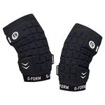 G-Form Unhinged Lacrosse Arm Pads - Breathable & Flexible Padded Arm Guards for Men - Machine Washable Lacrosse Elbow Pads - Black, Adult Medium