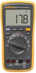 Fluke 17B MAX Digital Multimeter with Audible/Visual Alarm 6000 Counts Accurate Voltage Capacitance Measurement CAT III 600V Safety Ideal for Electricians & Electronic R&D Personnel