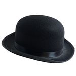 Black Derby Deluxe Hat by Funny Party Hats®