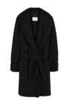 OMAJA HOME PREMIUM DRY TECH TERRY MATERIAL HALF SLEEVE WITH FRONT POCKET, UNISEX BATHROBE Bathing Gown with shawl caller For Women and Men Pack of 1 (Black)