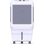 Bajaj DMH 85X 85L Desert Air Cooler | High Air Delivery with Turbo Fan Technology | 3-Side Honeycomb Cooling & 4-Way Swing | Inverter Compatible | 1 Year Warranty【White】