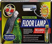 Zoo Med Labs AFL-11 Aviansun Deluxe Floor Lamp with Aviansun Silver 3.4 x 11.5 x 22.5