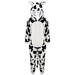 Kids Girls Boys A2Z Onesie - E.Soft Cow 13-14