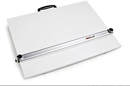 Martin 20" x 26" Pro-Draft Parallel Straightedge Drawing Board, White Melamine, 1 Each (U-PEB2026B)