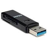 Koah Pro 2-in-1 USB 3.0 Memory Card Reader for SDXC, SDHC, SD, Micro SDXC, Micro SD, Micro SDHC Card