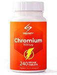 Chromium Picolinate 1000mcg - 240 Days Supply - Supports in reducing Sugar Cravings - FuelFinity® Quality at Highest Manufacturing Standards - Vegan