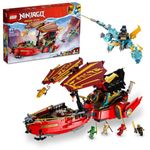 LEGO Ninjago Destiny'S Bounty Race Against Time 71797 Building Toy Set (1,739 Pcs),Multicolor