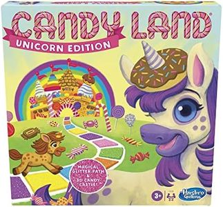 Candy Land Unicorn Edition Board Game, Toddler Games, Unicorn Toys, Perfect Kids Gifts, Kids Board Games, Ages 3 and Up (Amazon Exclusive)