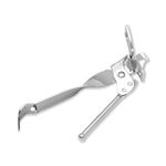 Chef Craft Select Can Opener with Tapper, 6.5 inches in Length, Nickle Plated