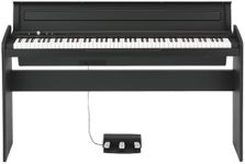 KORG LP-180BK 88 Key Digital Piano with Stand & Pedal Unit - Black
