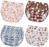 Joyo roy Plastic Pants Plastic Underwear Covers for Potty Training Rubber Pants for Toddlers Plastic Underwear Cover Swim Diaper Covers for Toddlers Clothing Covers Plastic Diaper Covers for Girls 5T