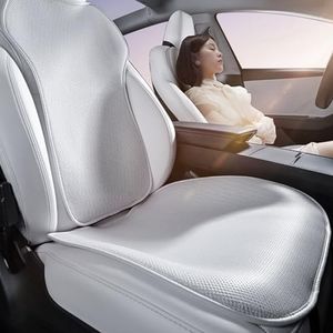 TOPABYTE Seat Cover Full Set Custom Fit for Tesla Model Y Juniper 2020-2026