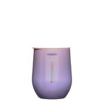 Corkcicle Stemless Insulated Wine Glass Tumbler, Ombre Fairy, 12 oz – Stainless Steel Stemless Wine Glass Keeps Beverages Cold for 6 Hours, Hot for 3 Hours – Non-Slip, Easy-Grip Insulated Cup